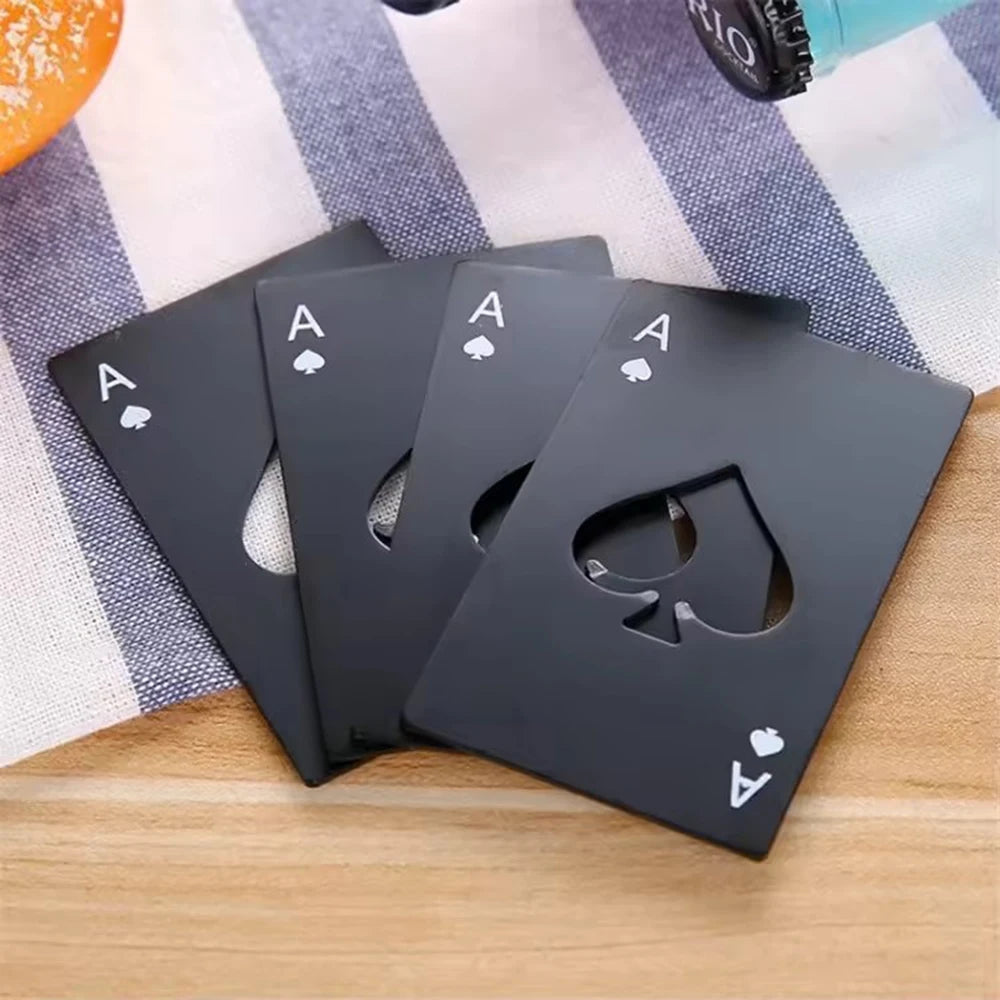 Stainless Steel Bottle Opener Set for Home and Parties