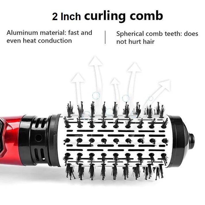 Ceramic Rotating Hair Dryer Brush for Smooth Styling