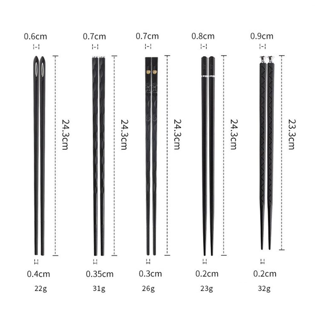 Elegant Bamboo Chopsticks Set for Dining and Entertaining