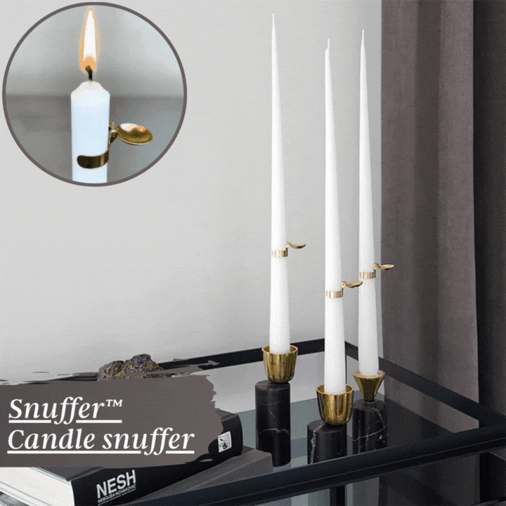 Scented Soy Candle with Quick Flame Control