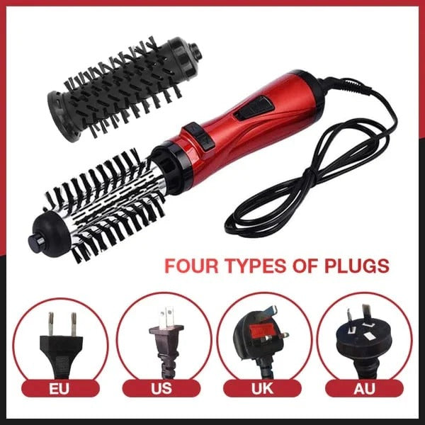 Ceramic Rotating Hair Dryer Brush for Smooth Styling