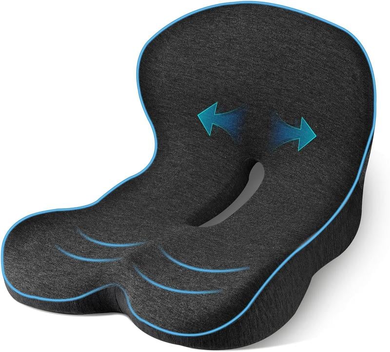 Ergonomic Memory Foam Relaxed Support Cushion