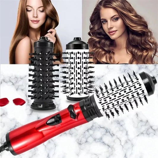 Ceramic Rotating Hair Dryer Brush for Smooth Styling