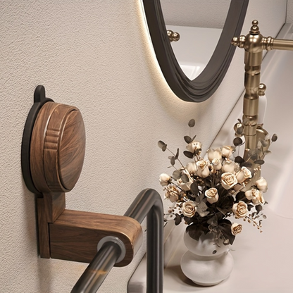 Modern Minimalist Wall-Mounted Towel Rack for Stylish Bathrooms
