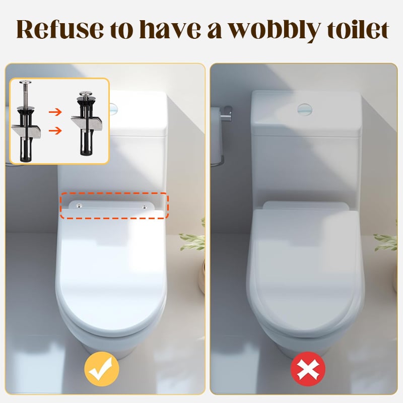 Durable Toilet Seat Bolt Fixing Kit