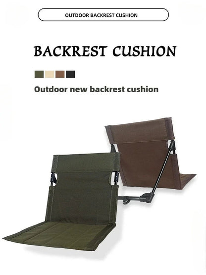 Ultralight Padded Camping Chair with Aluminum Frame and Weatherproof Design