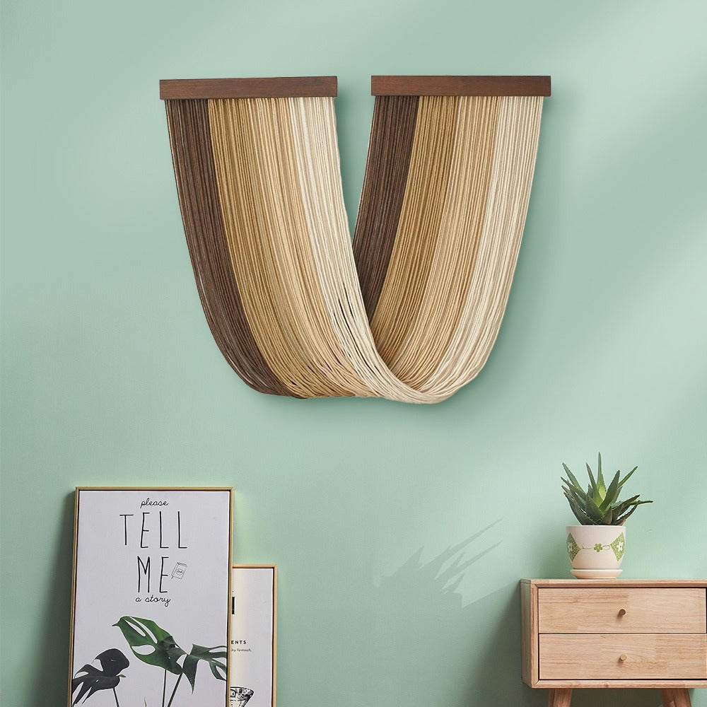 Nordic-Inspired Textured Wall Art with Warm Minimalist Charm