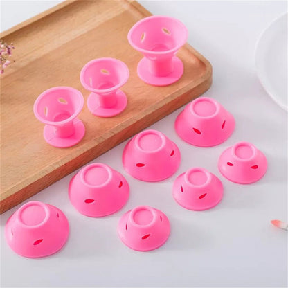 Heat-Free Spiral Hair Curlers for Soft Waves