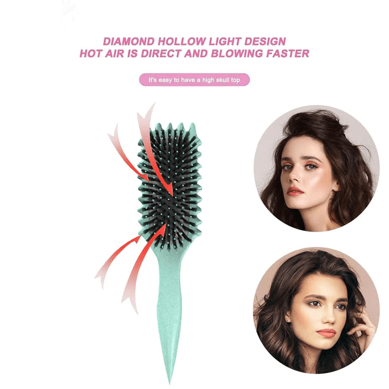 Curly Hair Styling Brush for Defined, Frizz-Free Curls