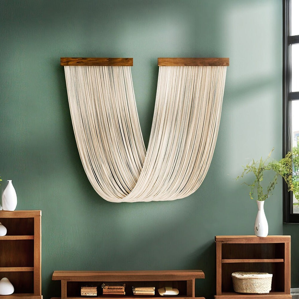 Nordic-Inspired Textured Wall Art with Warm Minimalist Charm