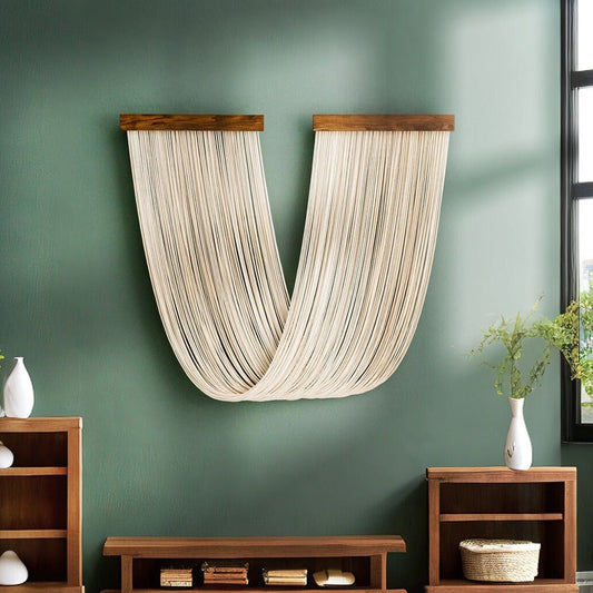 Nordic-Inspired Textured Wall Art with Warm Minimalist Charm