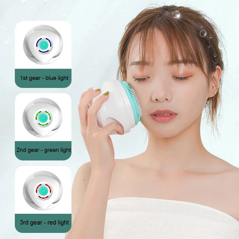 Rechargeable Electric Shower Brush for Smooth Glowing Skin