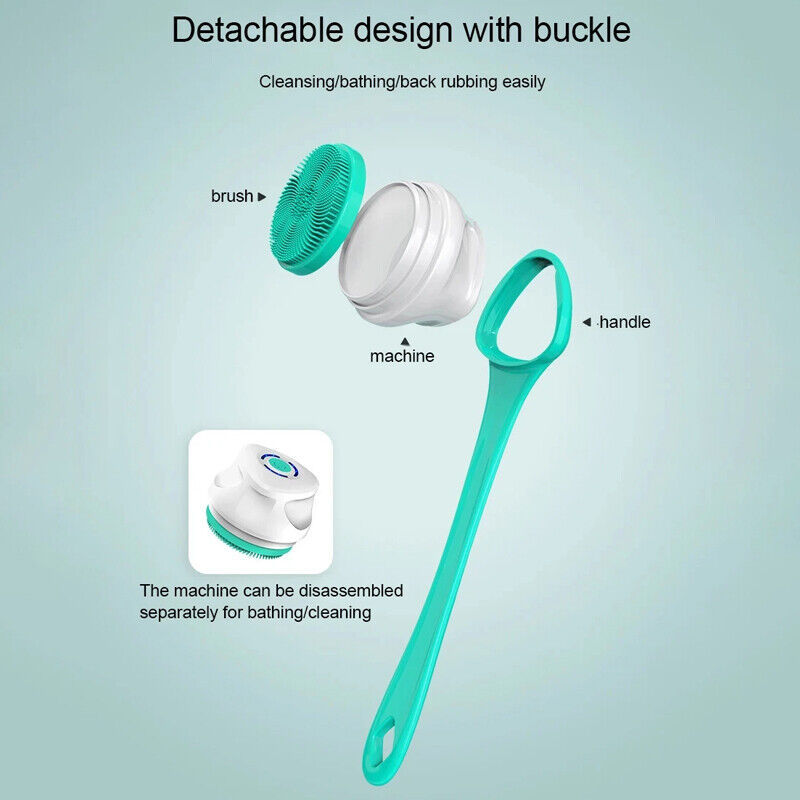Rechargeable Electric Shower Brush for Smooth Glowing Skin