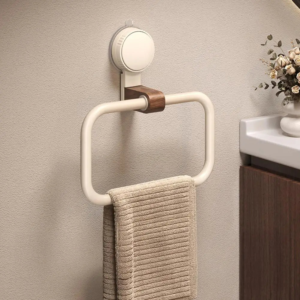 Modern Minimalist Wall-Mounted Towel Rack for Stylish Bathrooms