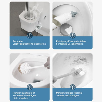 Deep Toilet Bowl Cleaner Gel for Fresh Home Cleaning