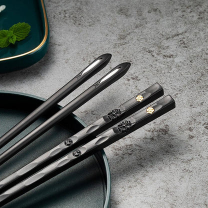 Elegant Bamboo Chopsticks Set for Dining and Entertaining