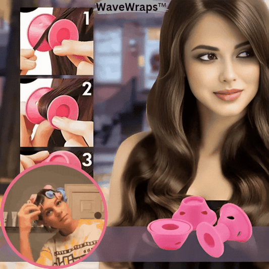 Heat-Free Spiral Hair Curlers for Soft Waves