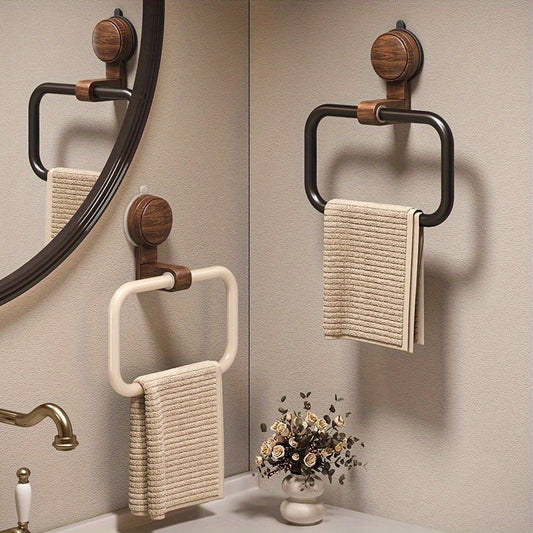 Modern Minimalist Wall-Mounted Towel Rack for Stylish Bathrooms