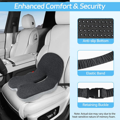 Ergonomic Memory Foam Relaxed Support Cushion