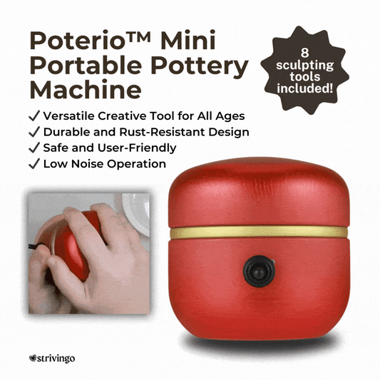 Portable Clay Pottery Wheel for Creative Crafting
