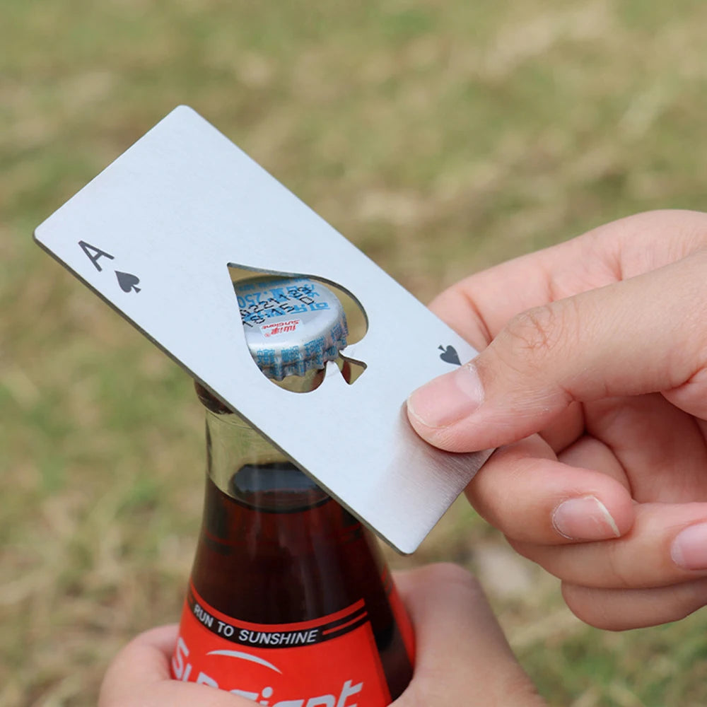 Stainless Steel Bottle Opener Set for Home and Parties