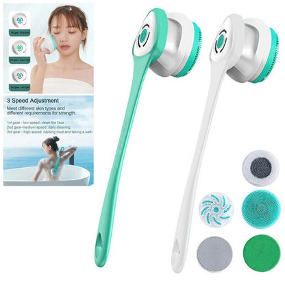 Rechargeable Electric Shower Brush for Smooth Glowing Skin