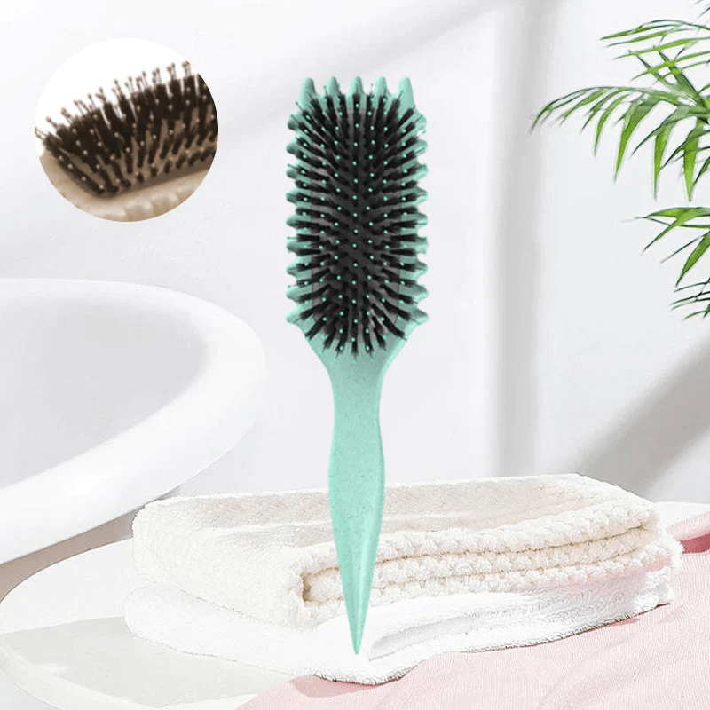Curly Hair Styling Brush for Defined, Frizz-Free Curls
