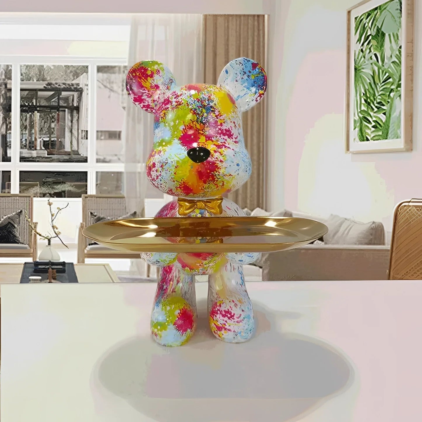 Graffiti Beer Tafelbeeld met Tray