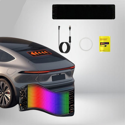 Customizable LED Truck and Car Screen with Devil Eyes Design