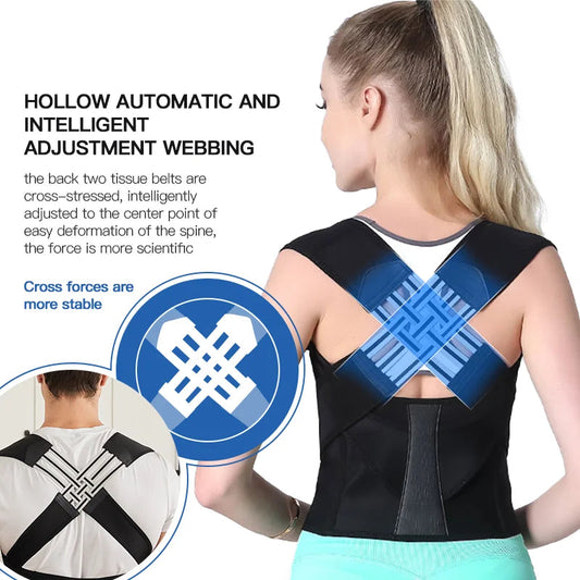 Adjustable Support Posture Belt for Back Pain Relief