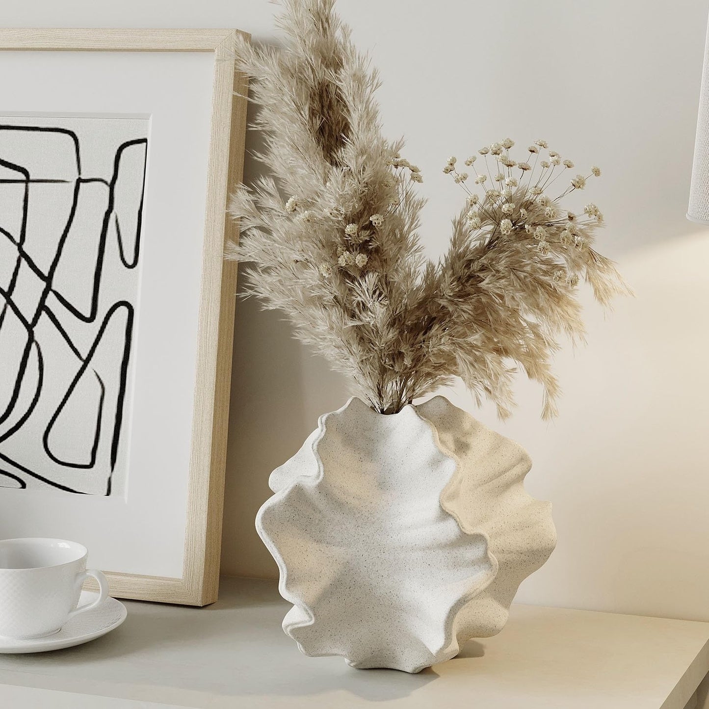 Ocean-Inspired Ripple Wall Art for Elegant Home Decor