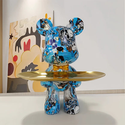 Graffiti Beer Tafelbeeld met Tray