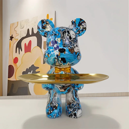Graffiti Beer Tafelbeeld met Tray