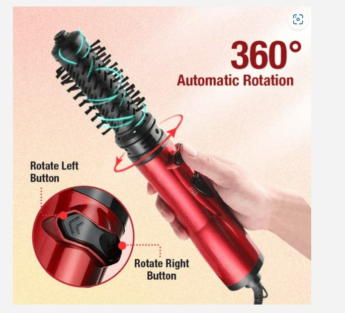 Ceramic Rotating Hair Dryer Brush for Smooth Styling