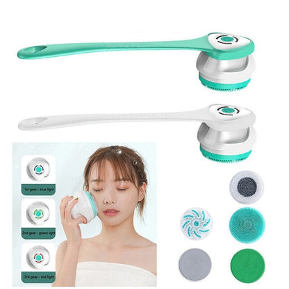 Rechargeable Electric Shower Brush for Smooth Glowing Skin