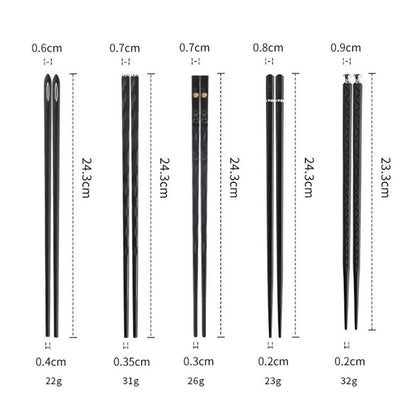 Elegant Bamboo Chopsticks Set for Dining and Entertaining