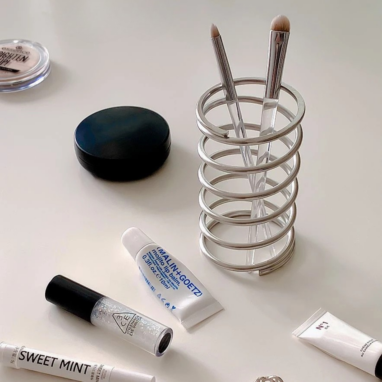 Stainless Steel Toothbrush Holder for Bathroom Organization