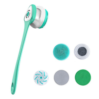 Rechargeable Electric Shower Brush for Smooth Glowing Skin