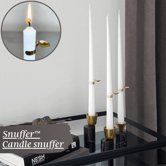 Scented Soy Candle with Quick Flame Control