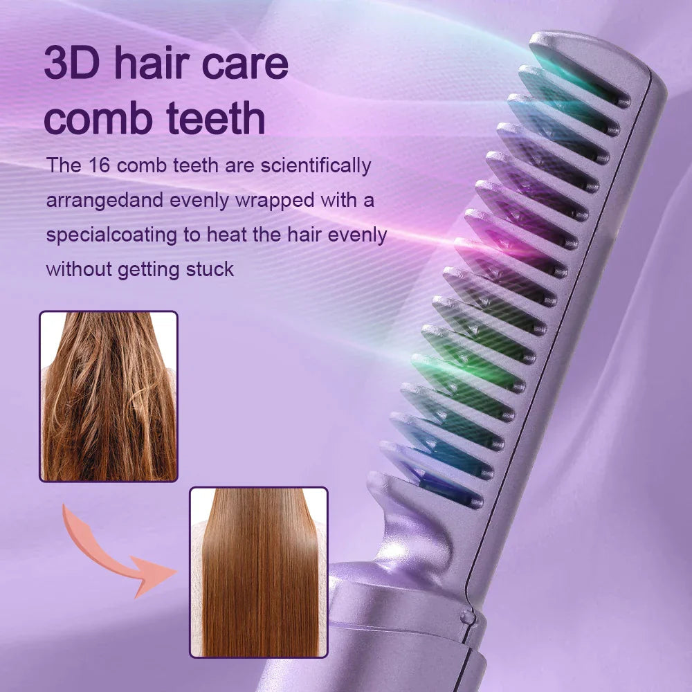 Sleek Smooth Hair Serum for Frizz Control and Shine