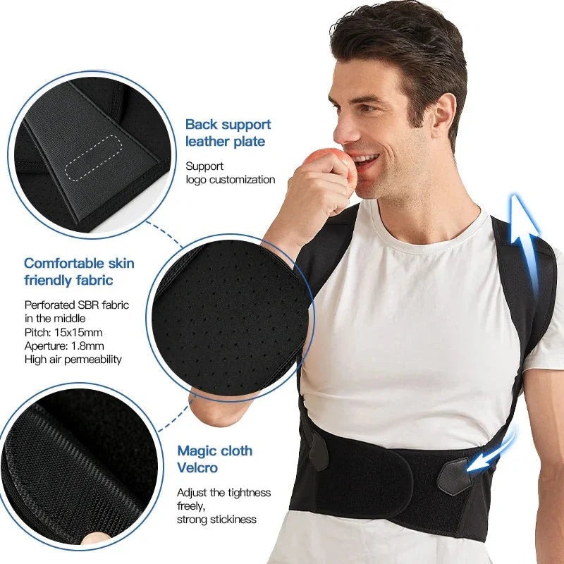 Adjustable Support Posture Belt for Back Pain Relief