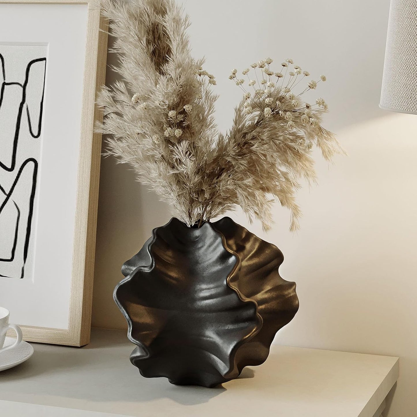 Ocean-Inspired Ripple Wall Art for Elegant Home Decor