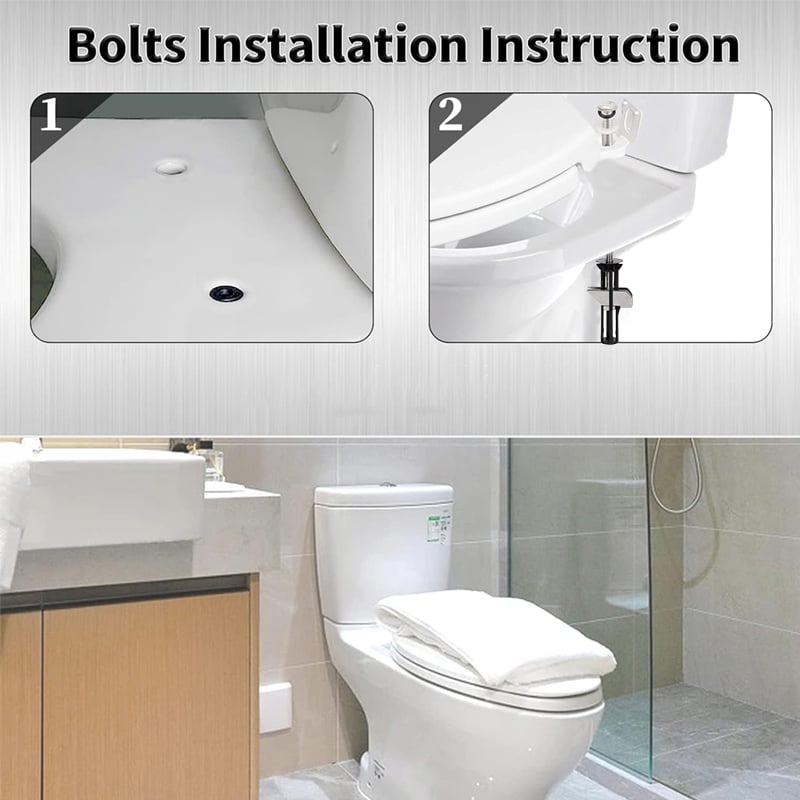 Durable Toilet Seat Bolt Fixing Kit