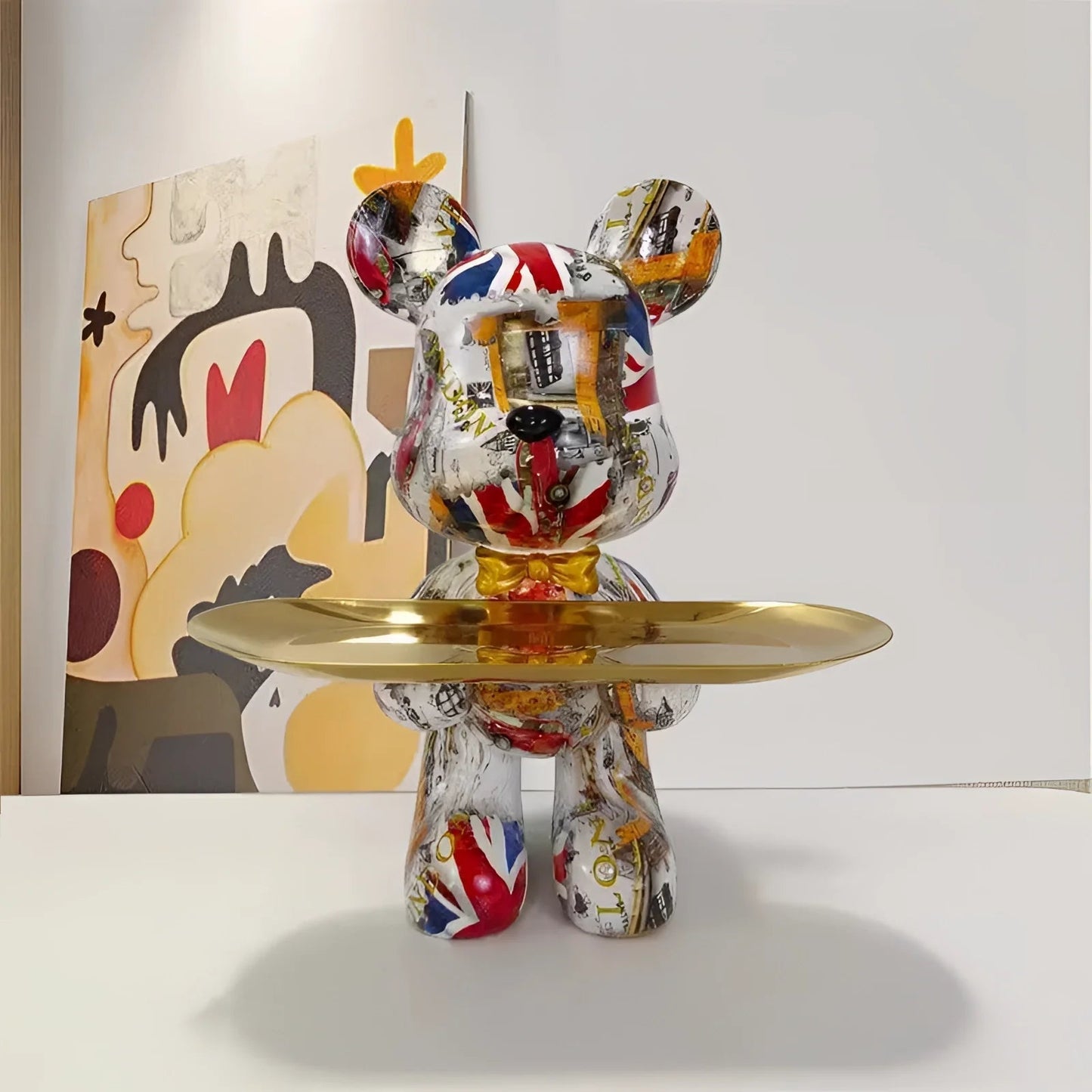 Graffiti Beer Tafelbeeld met Tray
