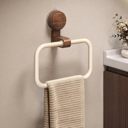 Modern Minimalist Wall-Mounted Towel Rack for Stylish Bathrooms