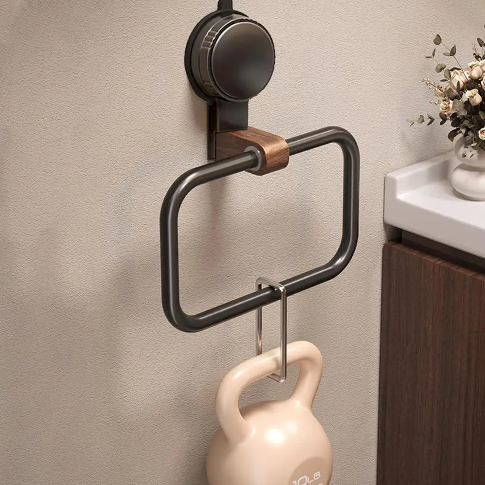 Modern Minimalist Wall-Mounted Towel Rack for Stylish Bathrooms