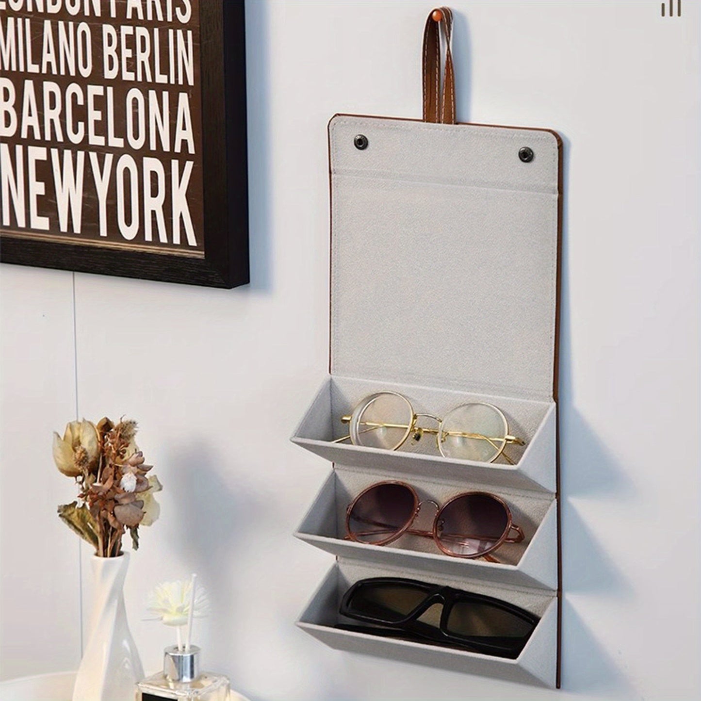 Sleek Compact Shades Case for Stylish Sunglass Protection