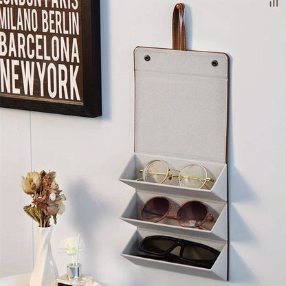 Sleek Compact Shades Case for Stylish Sunglass Protection