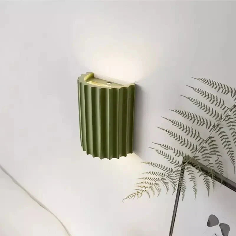 Charmante Macaron Wandlamp voor een Speelse Sfeer