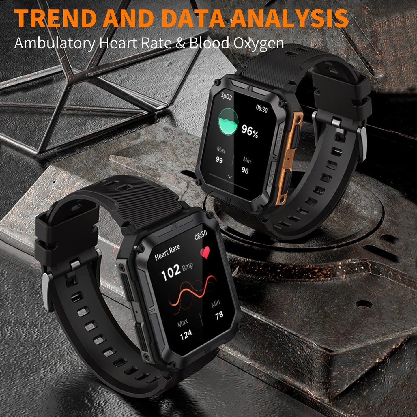 Rugged Galaxy-Inspired Smartwatch for Active Lifestyles